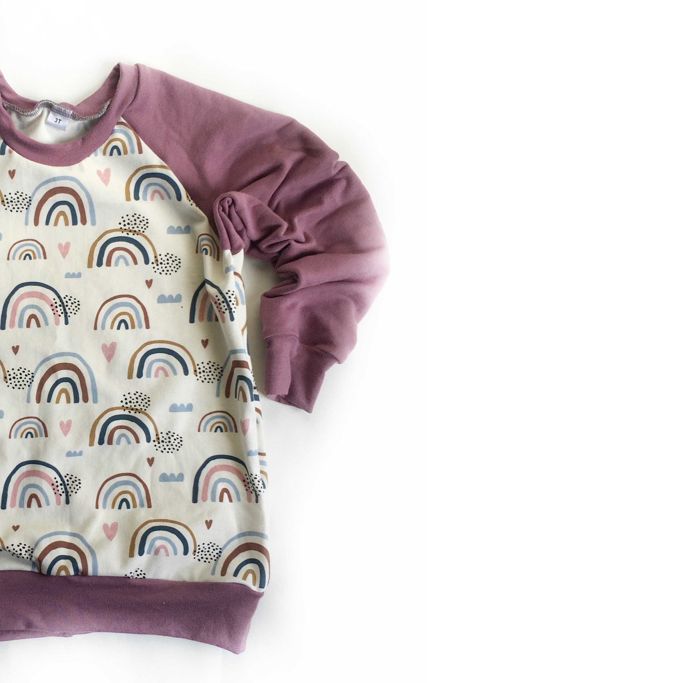 Rainbow Raglan Sweater